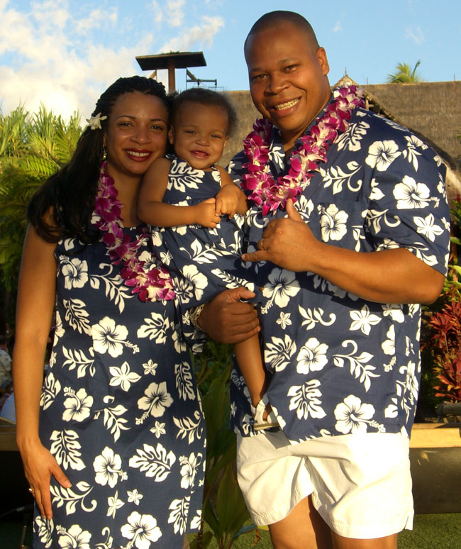 Hawaiian Clothing - Women's Hawaiian Dress, Girls' Hawaiian Bungee Dress, Men's Hawaiian Shirt